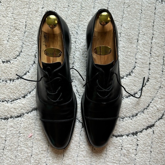 Loding’s men shiny black shoes main image 5